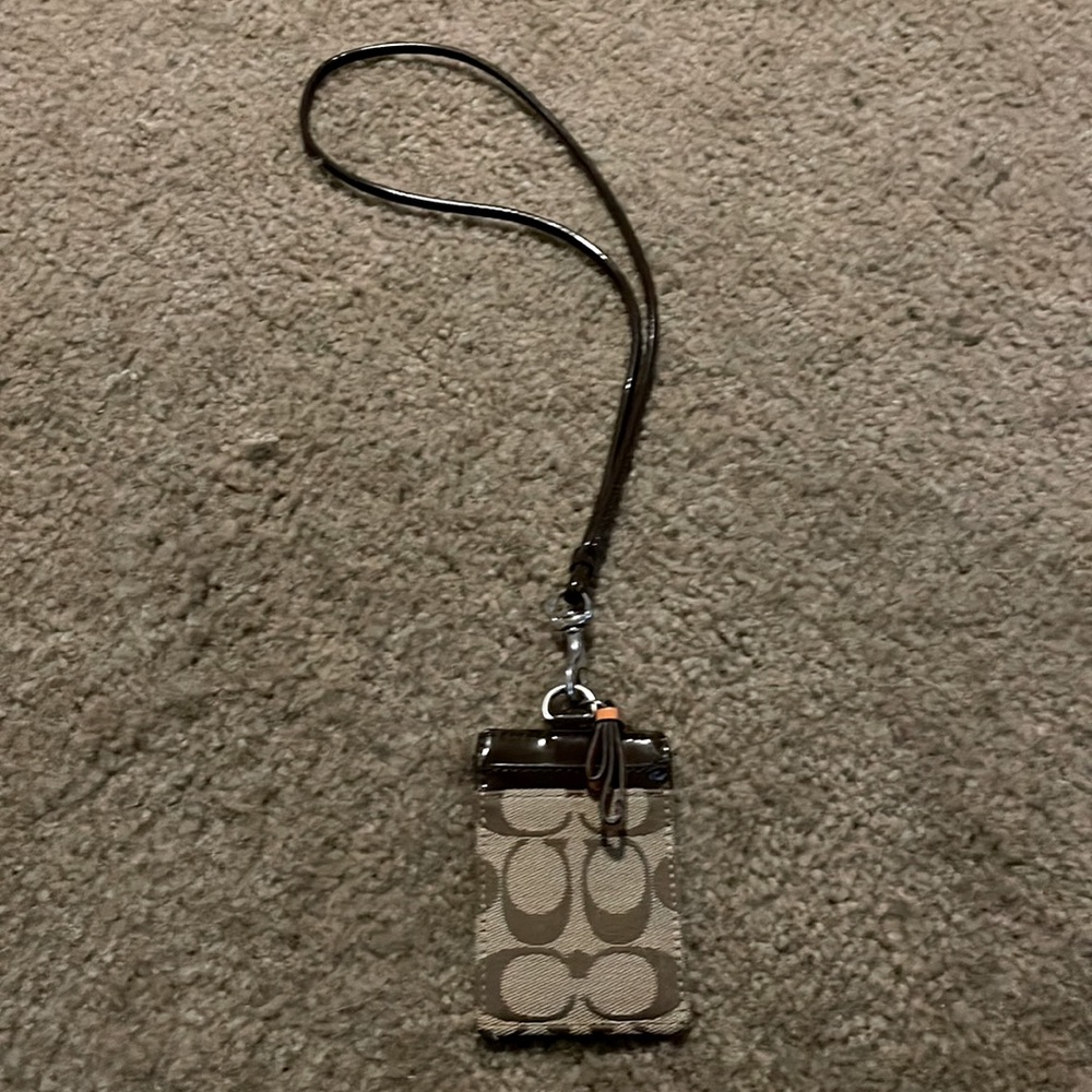 Coach Lanyard